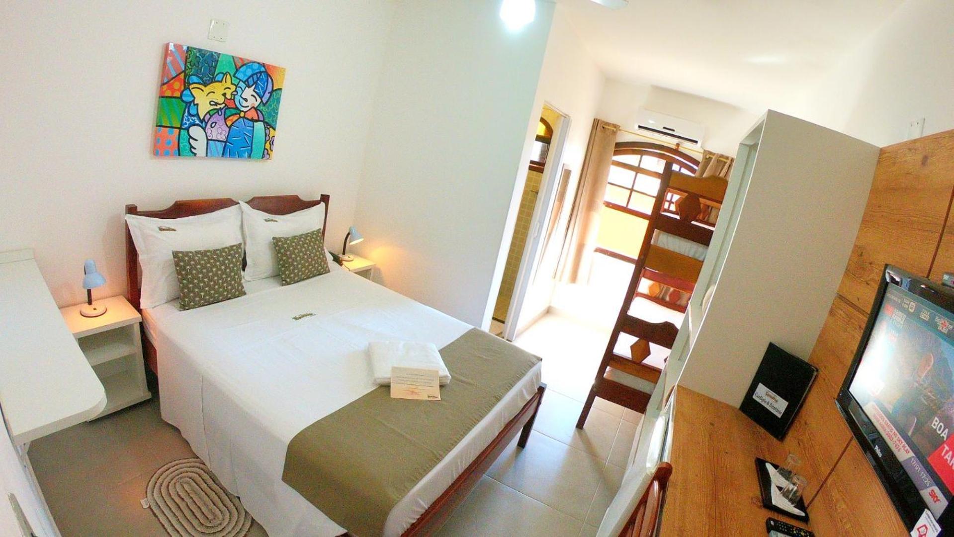 Hotel Pousada Paradise Caraguatatuba Szoba fotó